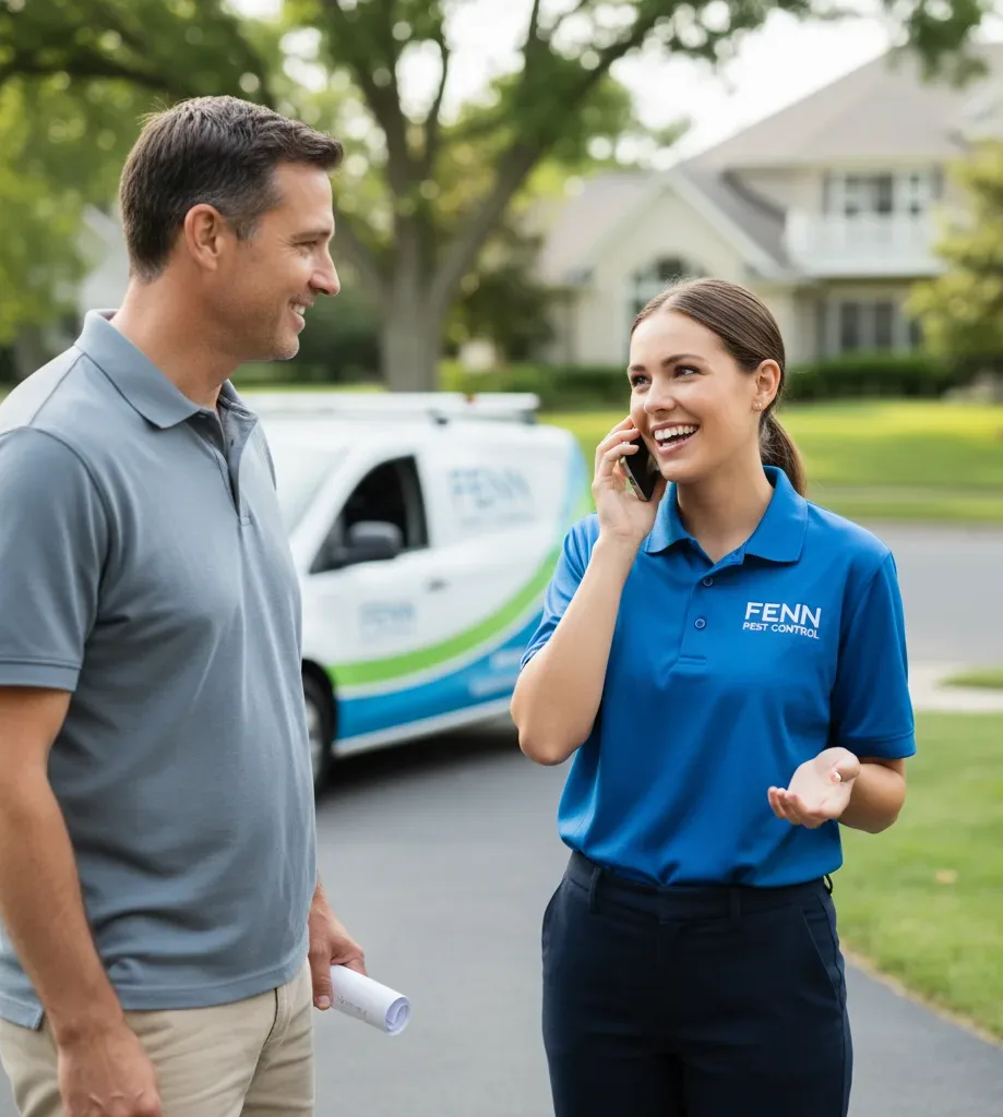 Fenn Pest Control customer support in Arab